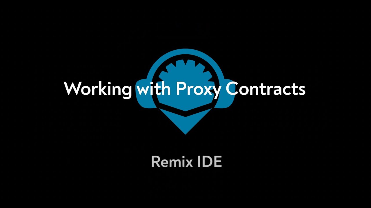 Proxy Contracts in Remix