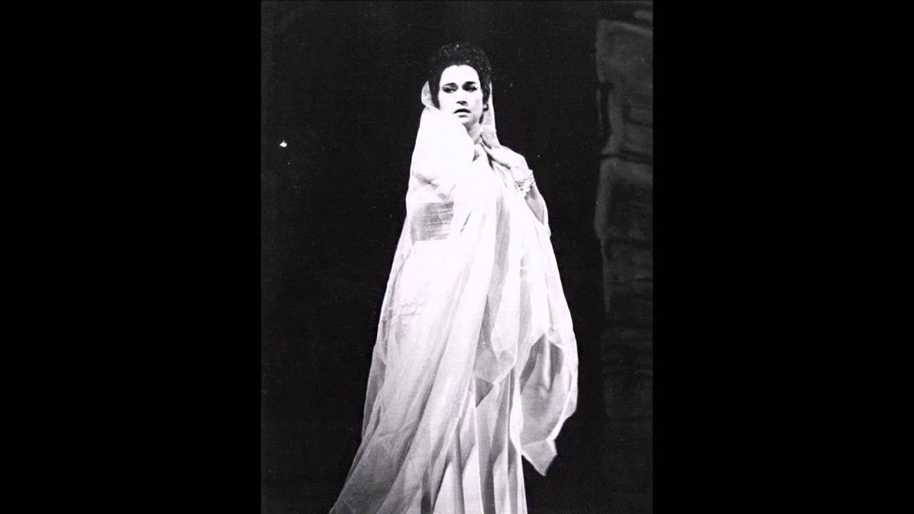 Leyla Gencer - Tutte le feste al tempio (Rigoletto) 1961 - Verdi