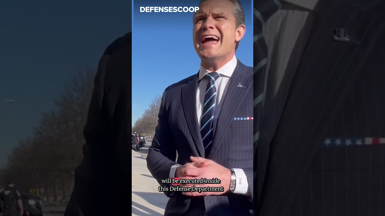 SecDef Pete Hegseth on readiness and accountability via @defensescoop #shorts