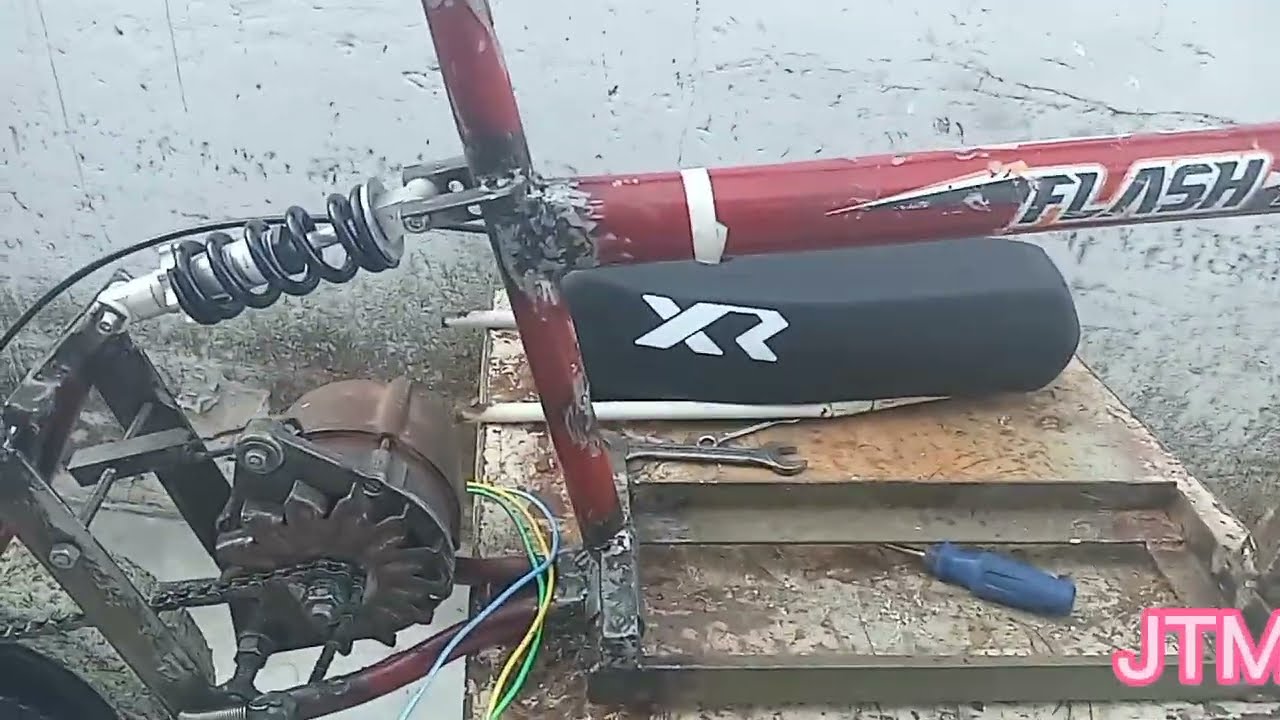 alternador diferente na bike para esquecer o consumo e rodar mais