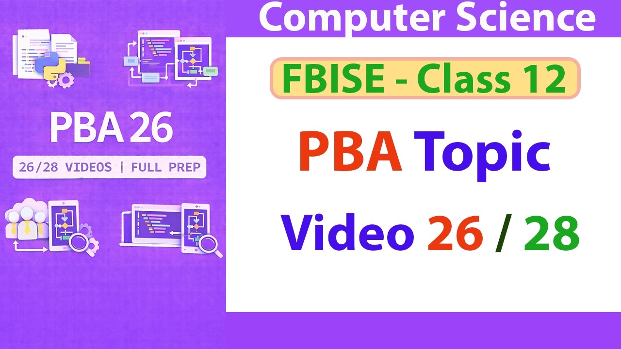 PBA 26/28 | Debugging & Output Prediction Explained | Trace Table, Errors & Exam Traps | PBA 2026