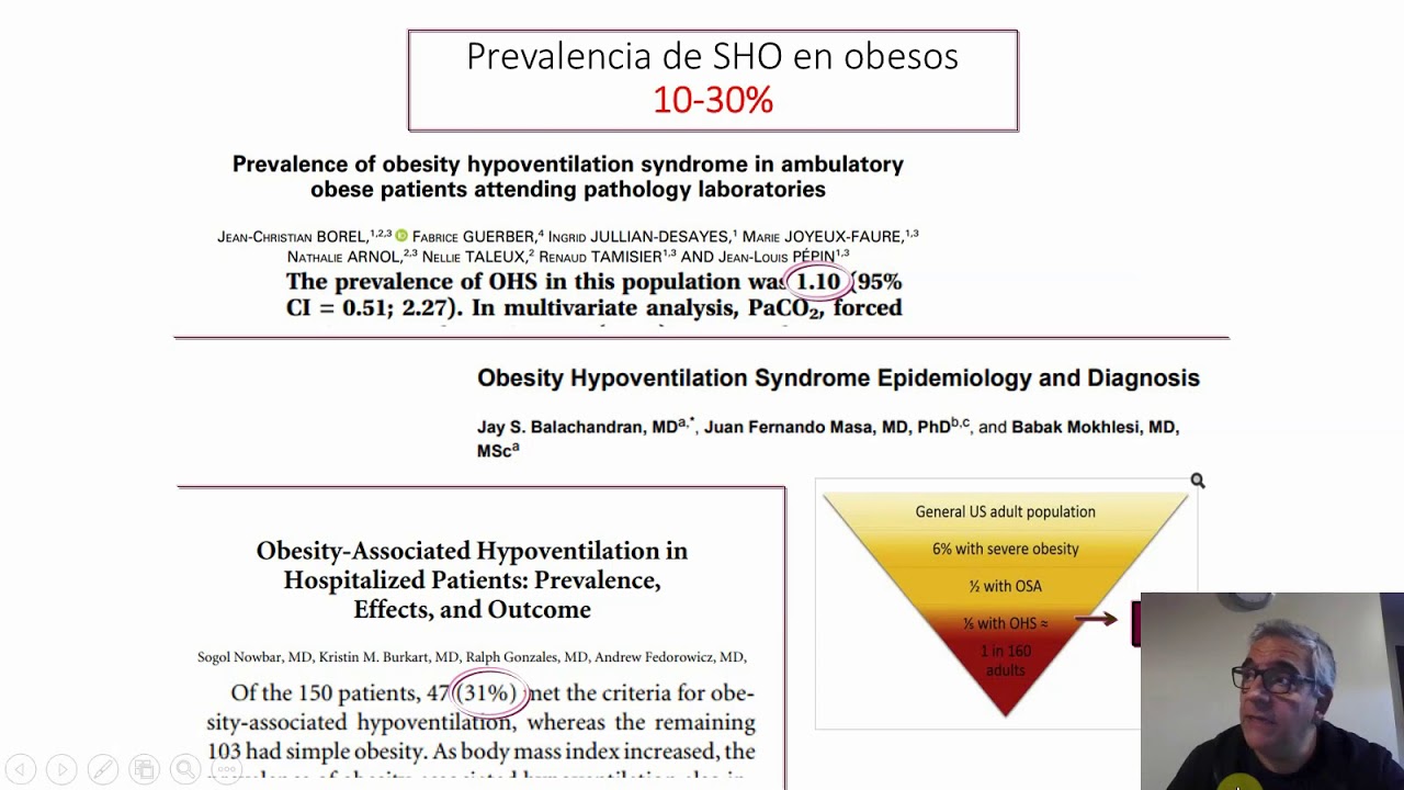 Síndrome de Hipoventilación Obesidad - Videoconferencia AAMS
