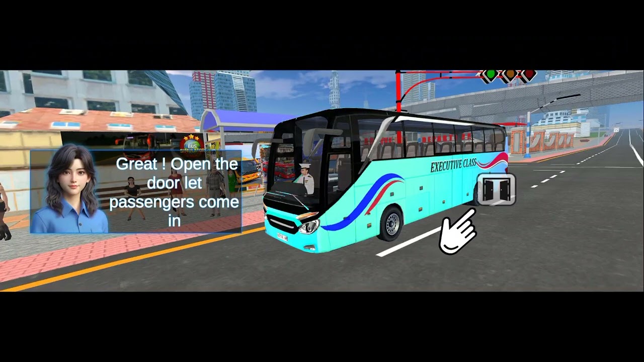 Bus Terminal Simulator driving 🚌🎈 4 level. Complete 💯#drawing #video #bussimulator #2026 