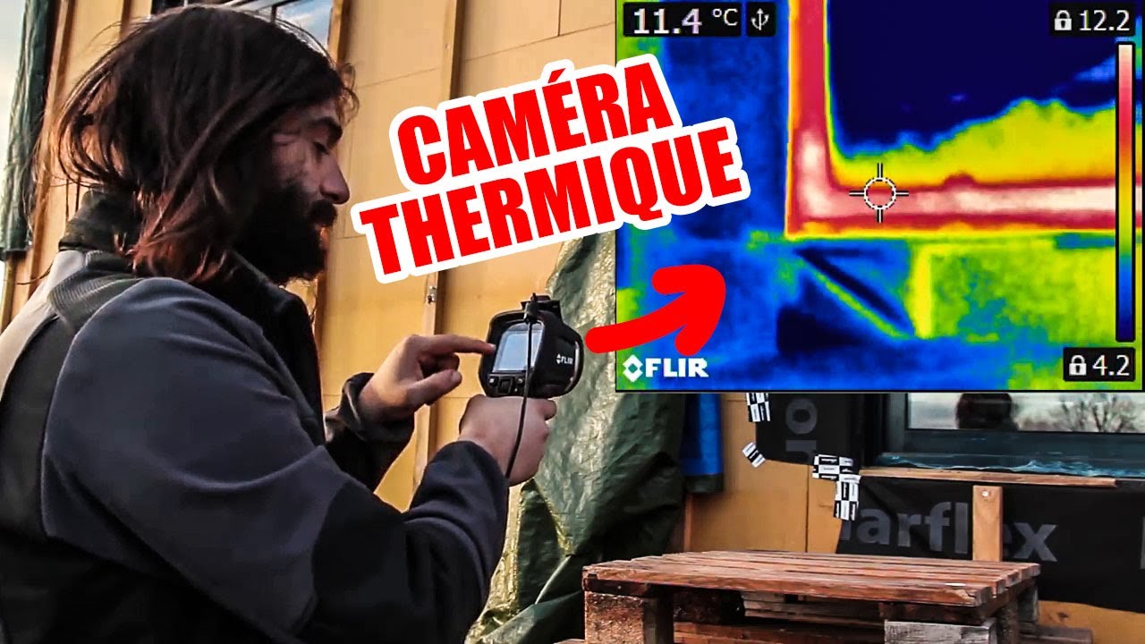 Détecter les ponts thermiques d'une maison grâce à la caméra thermique - LPMDP #62