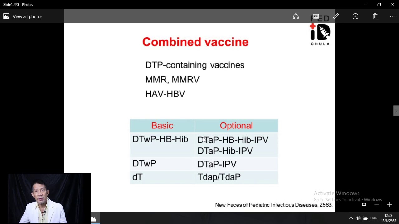 Mini lecture 01 Combined vaccine