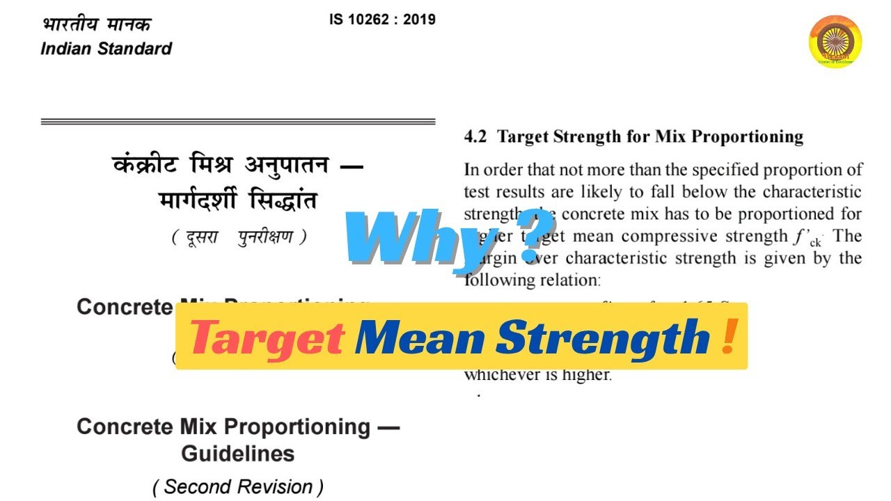 Target Mean Strength | Design Mix Concrete #vimutti_coe 