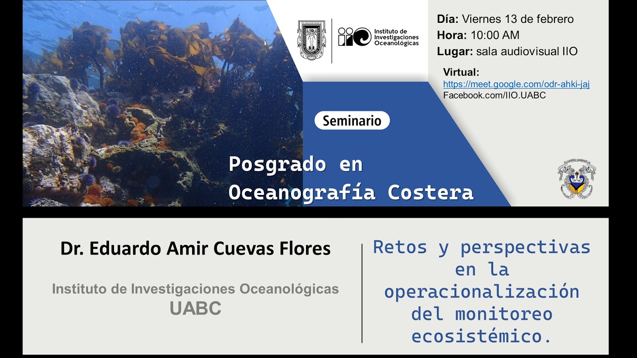 Seminario Posgrado en Oceanografía Costera