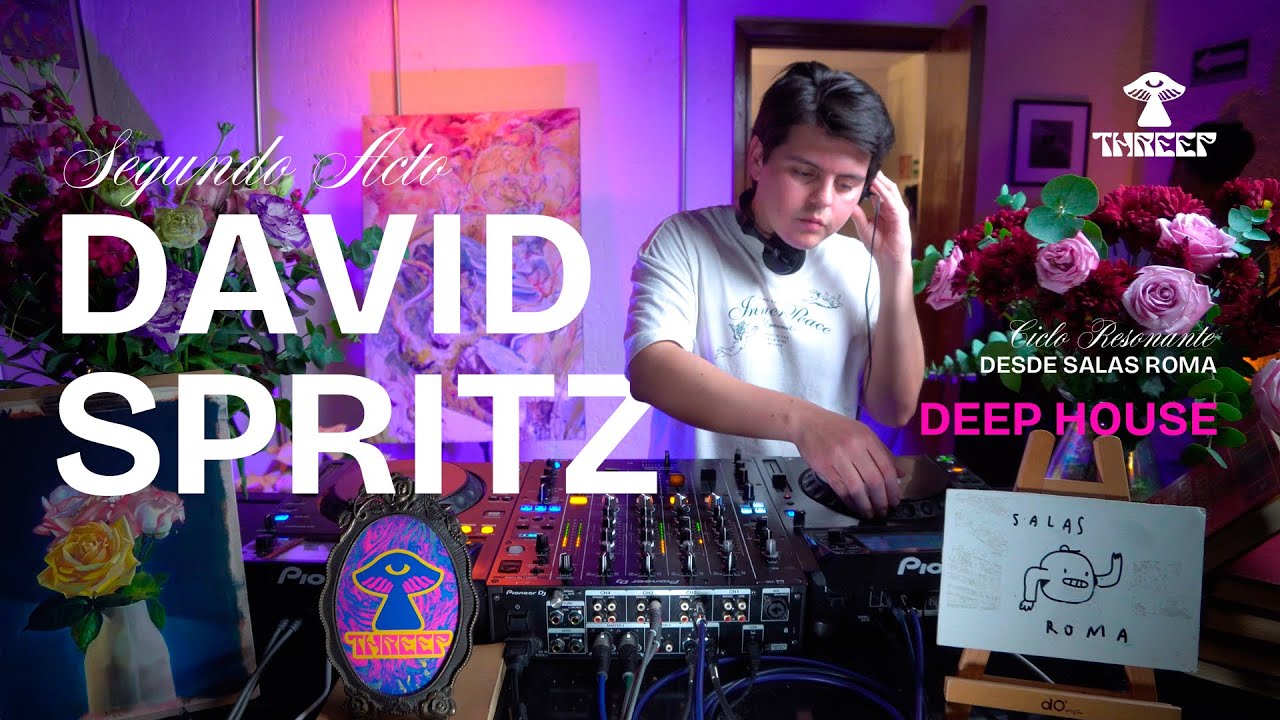 David Spritz | Deep House | Desde Salas Roma en CDMX (Live Session Año Nuevo 2026)