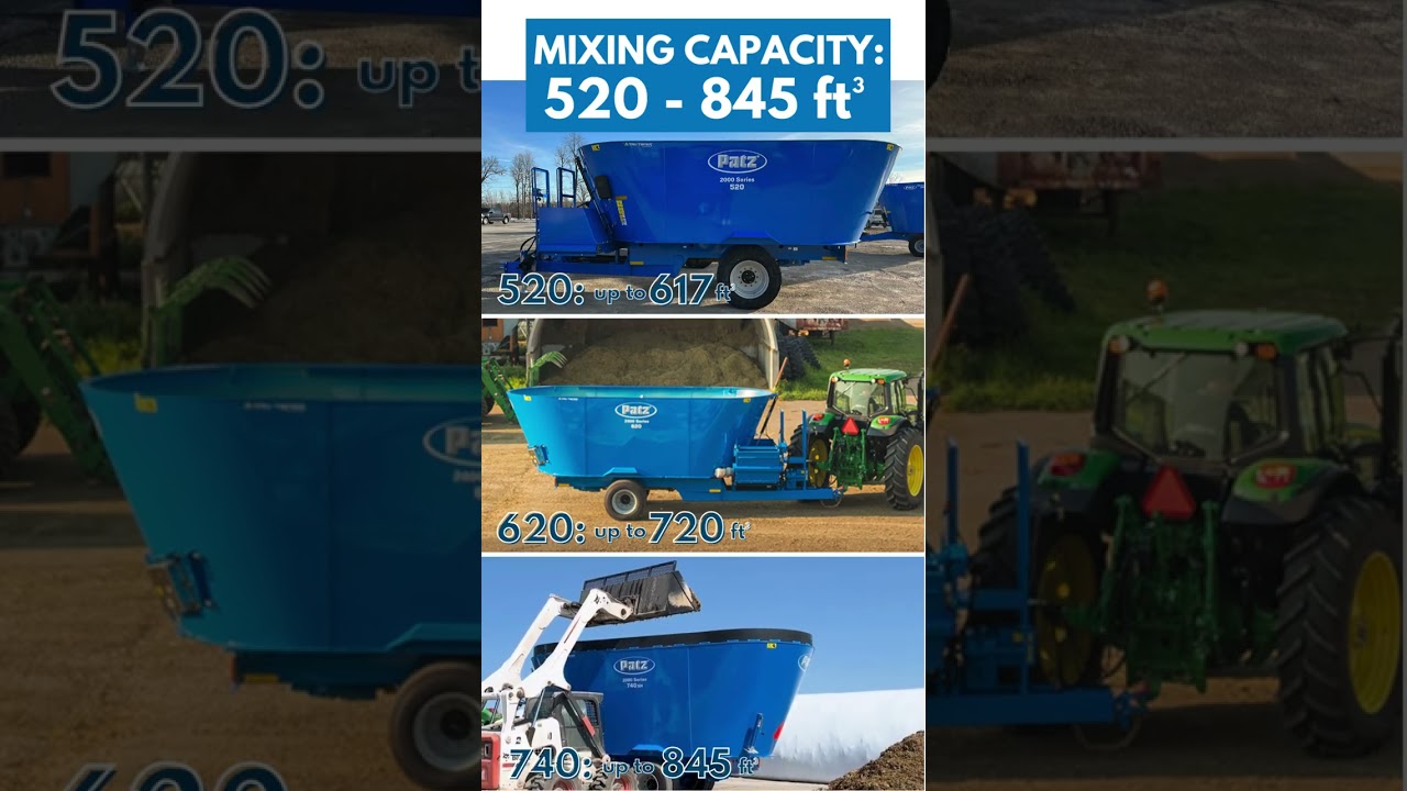 Versatile & Economic Patz Vertical Mixer