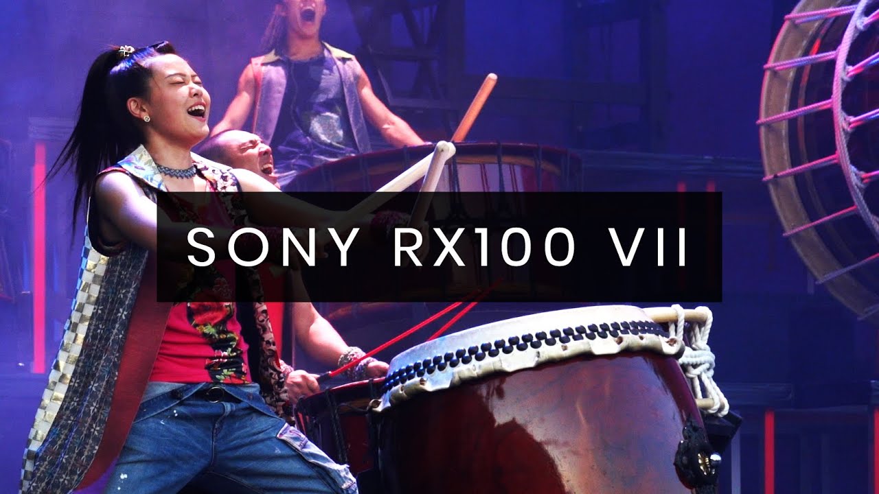 Sony RX100 VII тест видео ночью 120 кадров в секунду. Стабилизация и видео прямо из камеры.