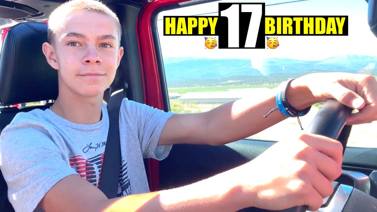 TAYDEN'S 17TH BIRTHDAY!!! 🥳🎁