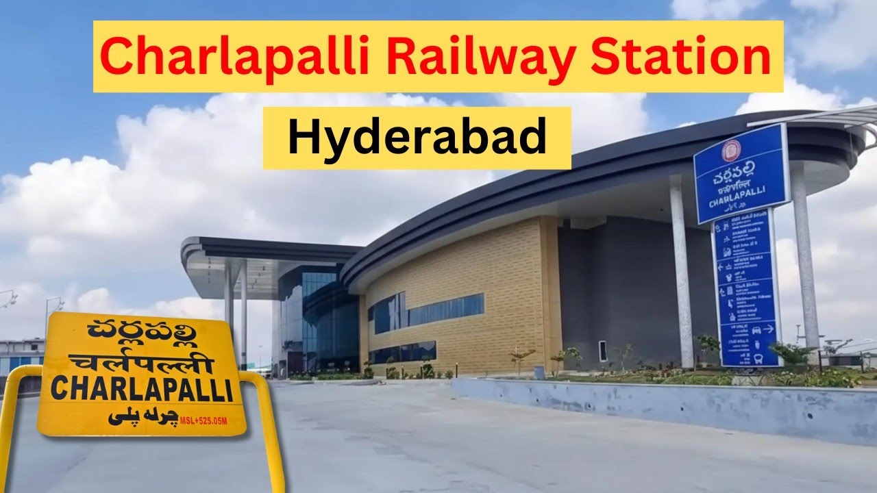 Charlapalli Railway Station | kolkata to Hyderabad by train | East Coast Express | Telengana 