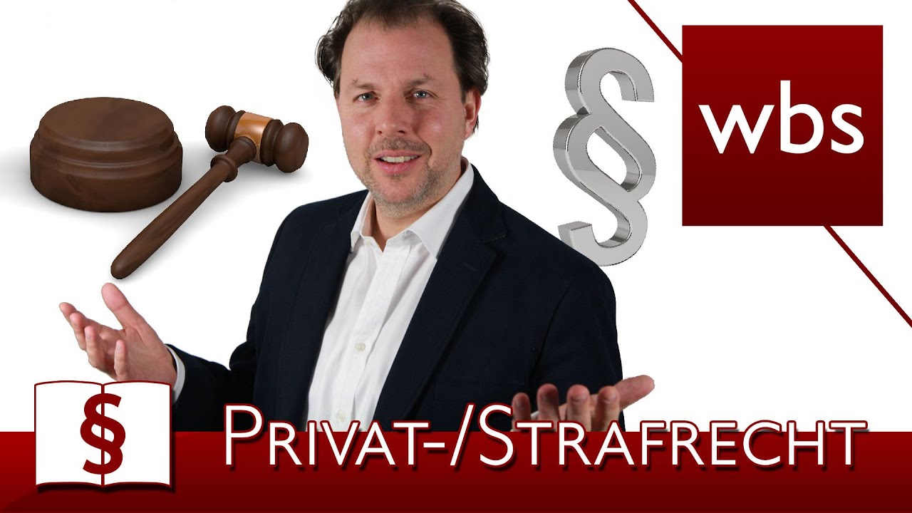 Jura Basics: Privatrecht vs. &Ouml;ffentliches Recht vs. Strafrecht | Rechtsanwalt Christian Solmecke
