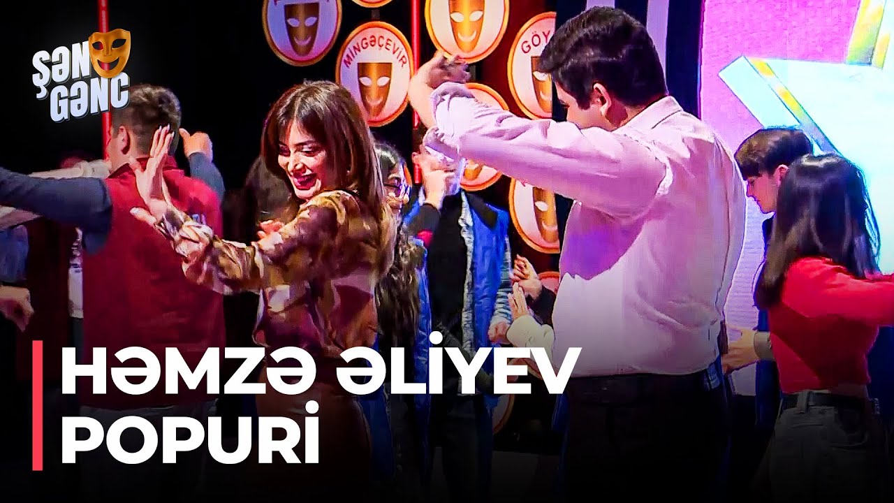 Şən Gənc - Həmzə Əliyev - Ucar Gənclər Evi &ndash; Popuri (49.B&ouml;l&uuml;m)