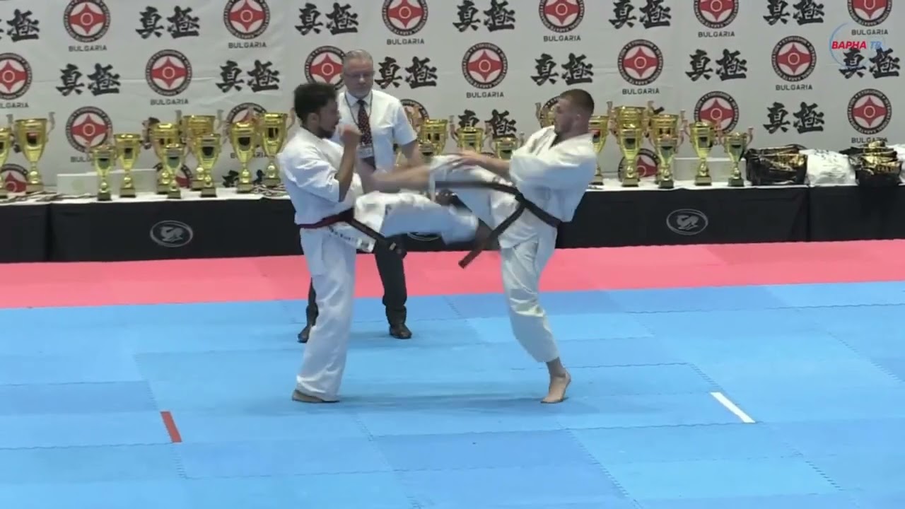 37 WEIGHT EC -80kg 1/8 Aleksandar Komarovski (BULGARIA) VS Sergio Civitella (ITALY, AKA)