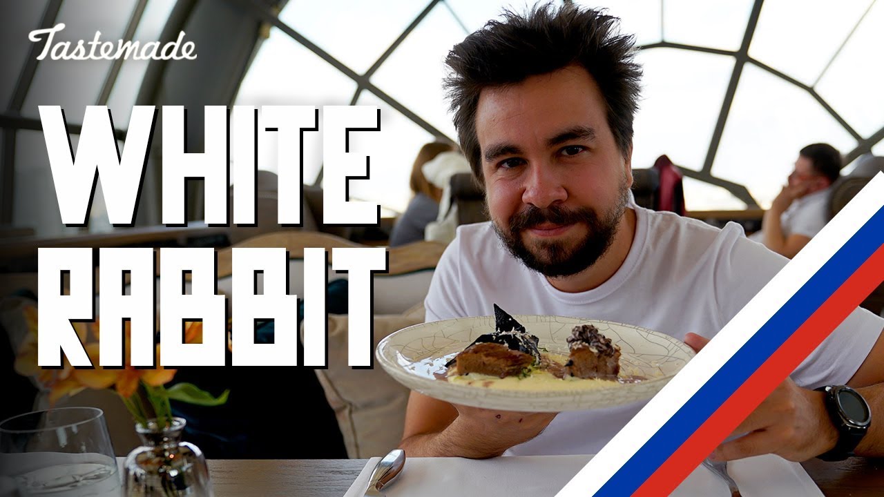WHITE RABBIT: ALMO&Ccedil;O NO MELHOR RESTAURANTE DA R&Uacute;SSIA | Coisas que Nunca Comi na R&uacute;ssia