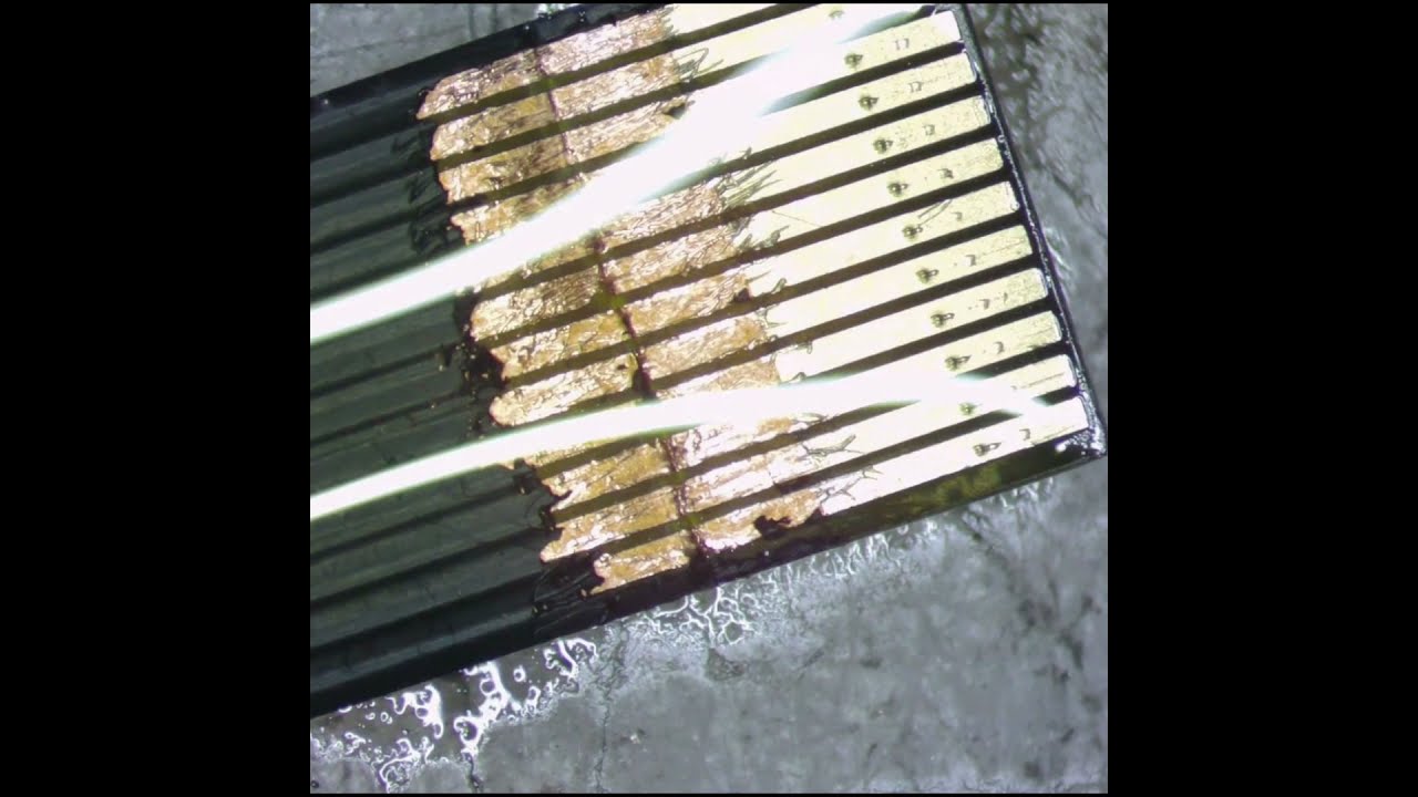 Fixing a damaged Flexible Flat Ribbon Cable - Electronic repair #Shorts