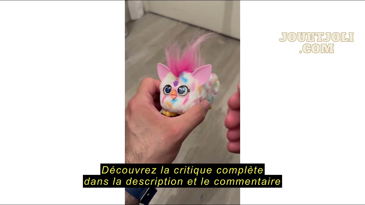 Avis sur la Furby DJ Furblets Rain-Bow-Kat, Jouet en Peluche