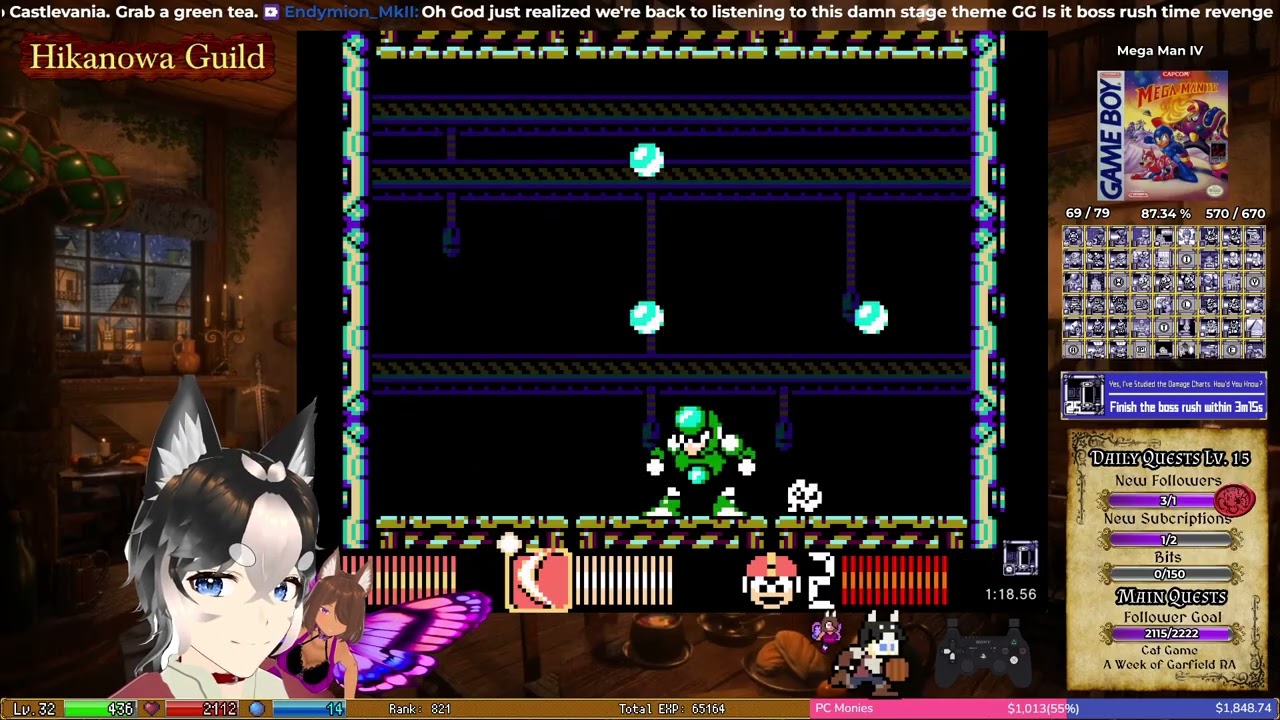 Mega Man IV (GB) - Yes, I've Studied the Damage Charts, How'd You Know? (RetroAchievements)