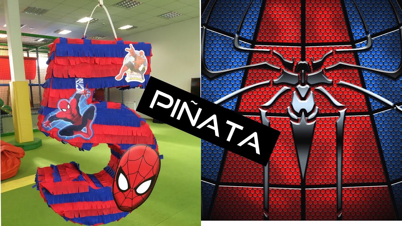 Piñata number 5 Spider-Man / Пиньята цифра 5 Спайдермен/ ピニャー/ ปิญญาตา/피냐타
