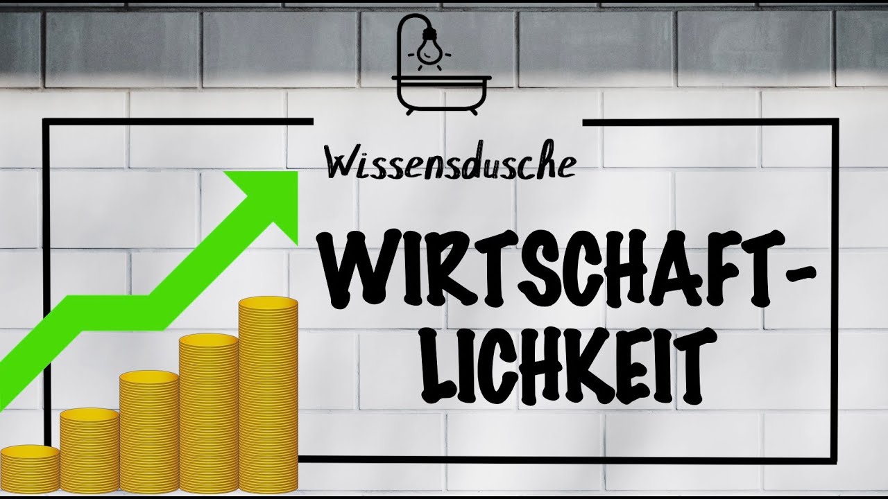 Was versteht man unter Wirtschaftlichkeit? I Wissensdusche