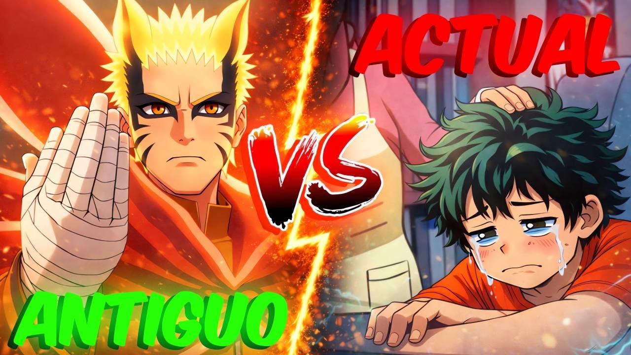 El anime de antes era MEJOR que el de AHORA