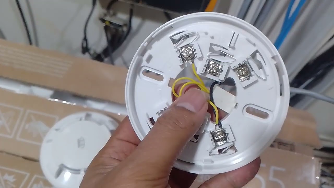 Wiring Dan Test Hooseki Smoke Detector HS-WT30L ( System Semi Addressable )