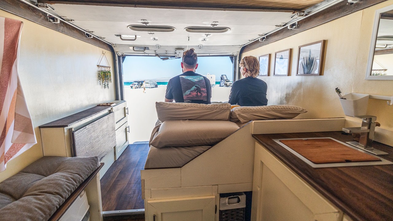Self Converted Box Truck - Stealth Tiny Home