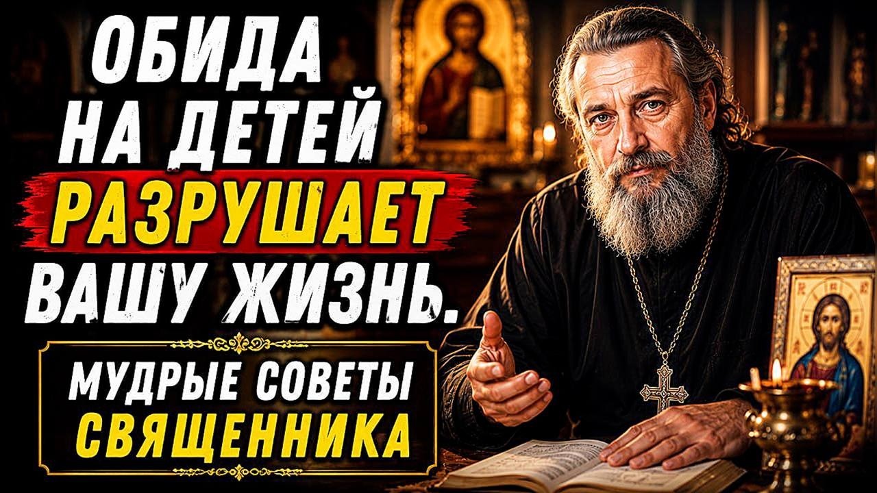 Дети не звонят ? Мудрый батюшка дал 3 совета, которые изменят всё
