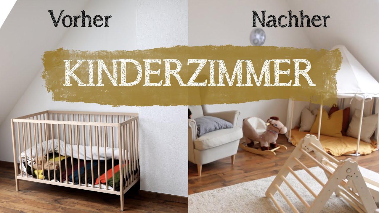 KINDERZIMMER MAKE OVER I KLETTERN, KUSCHELN, SPIELEN