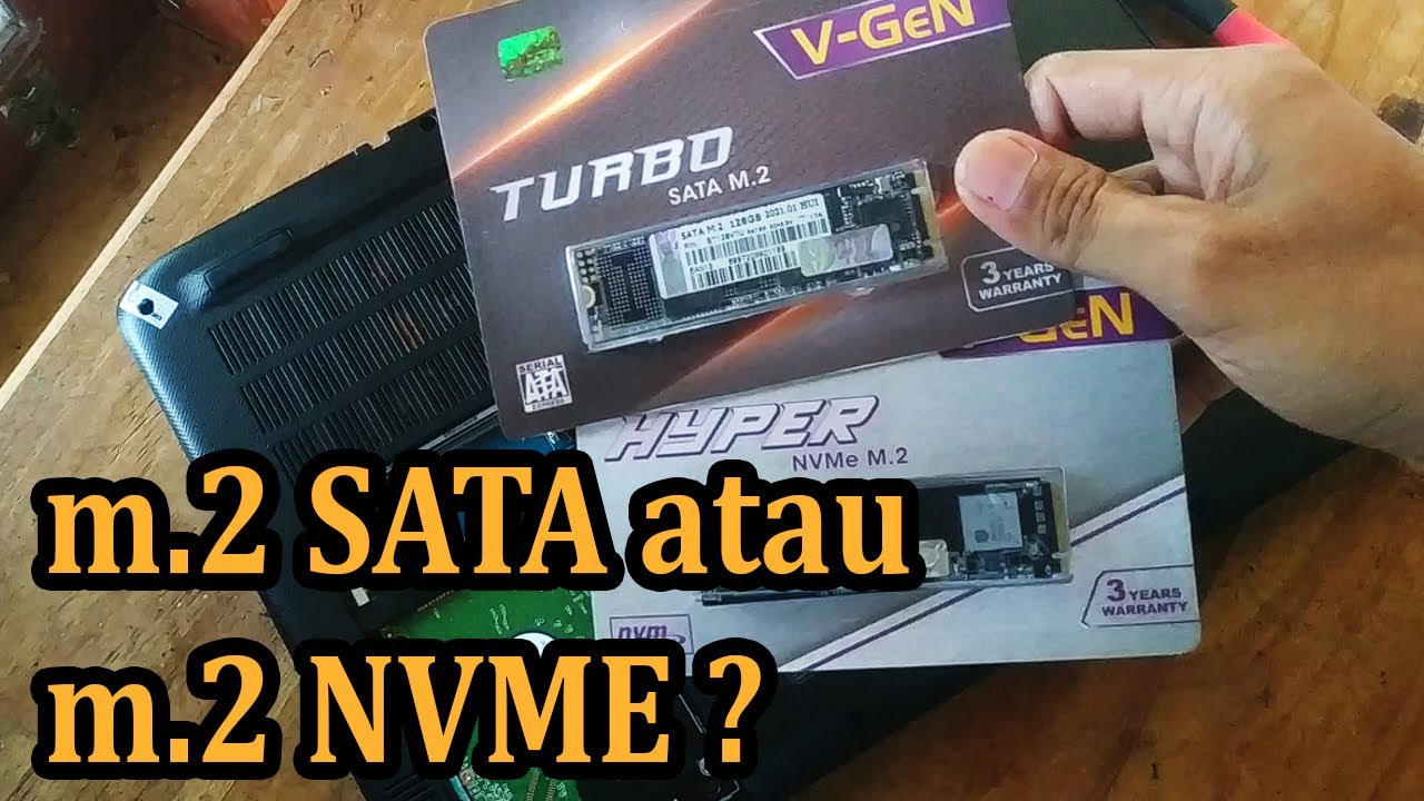 Cara Upgrade SSD Acer Aspire 3 A314 - Perbedaan M.2 NVME dan M.2 SATA