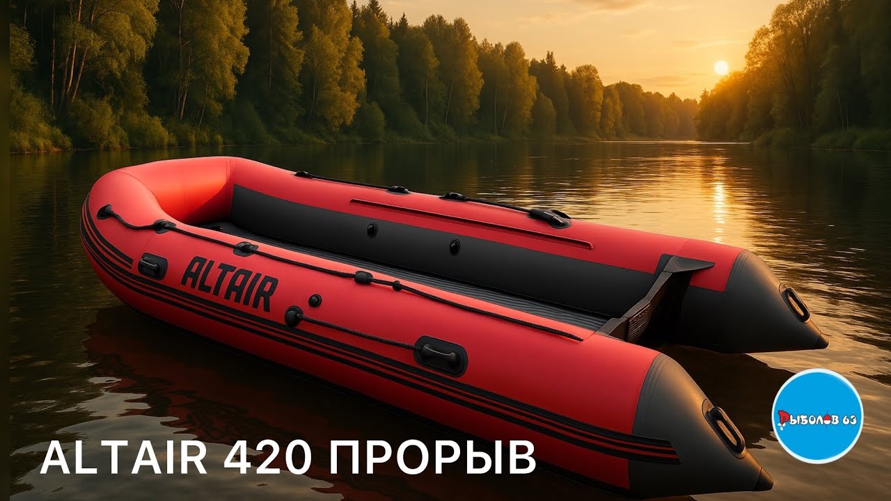 Лодка АЛЬТАИР 420  это ПРОРЫВ ALTAIR 420 HDE