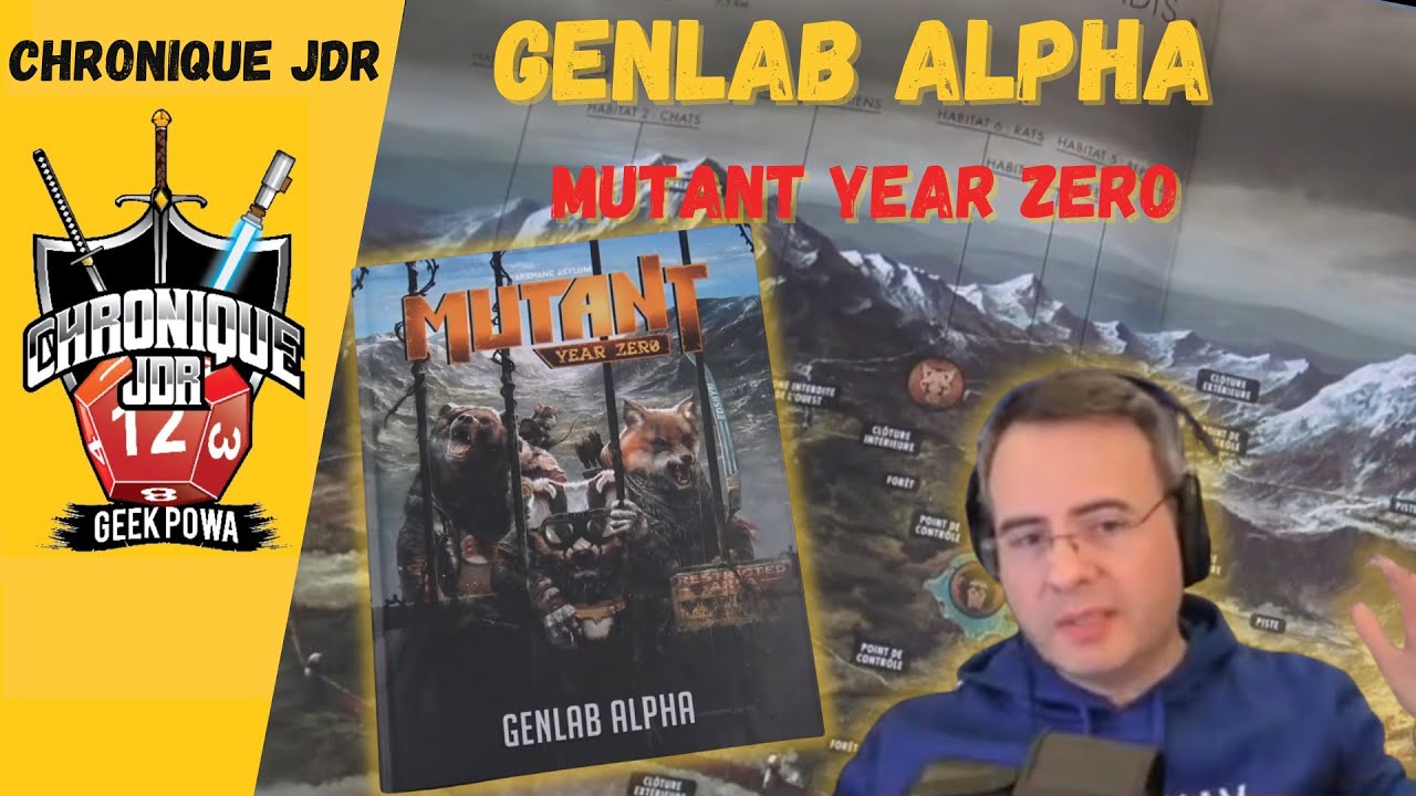 Chronique JDR 🎲 Genlab Alpha MYZ (fr)
