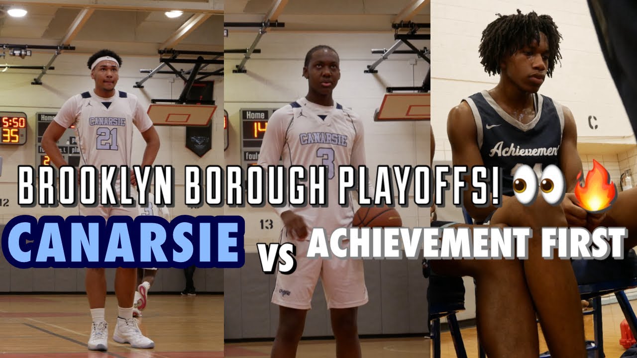 Canarsie Vs Achievement First (2/11/25) |PSAL Borough Quarter Finals Was ACTIVE! 👀🔥|