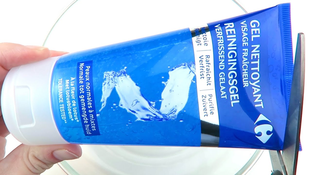 Will It Slime?Cleansing Face Gel! Satisfying ASMR Video!