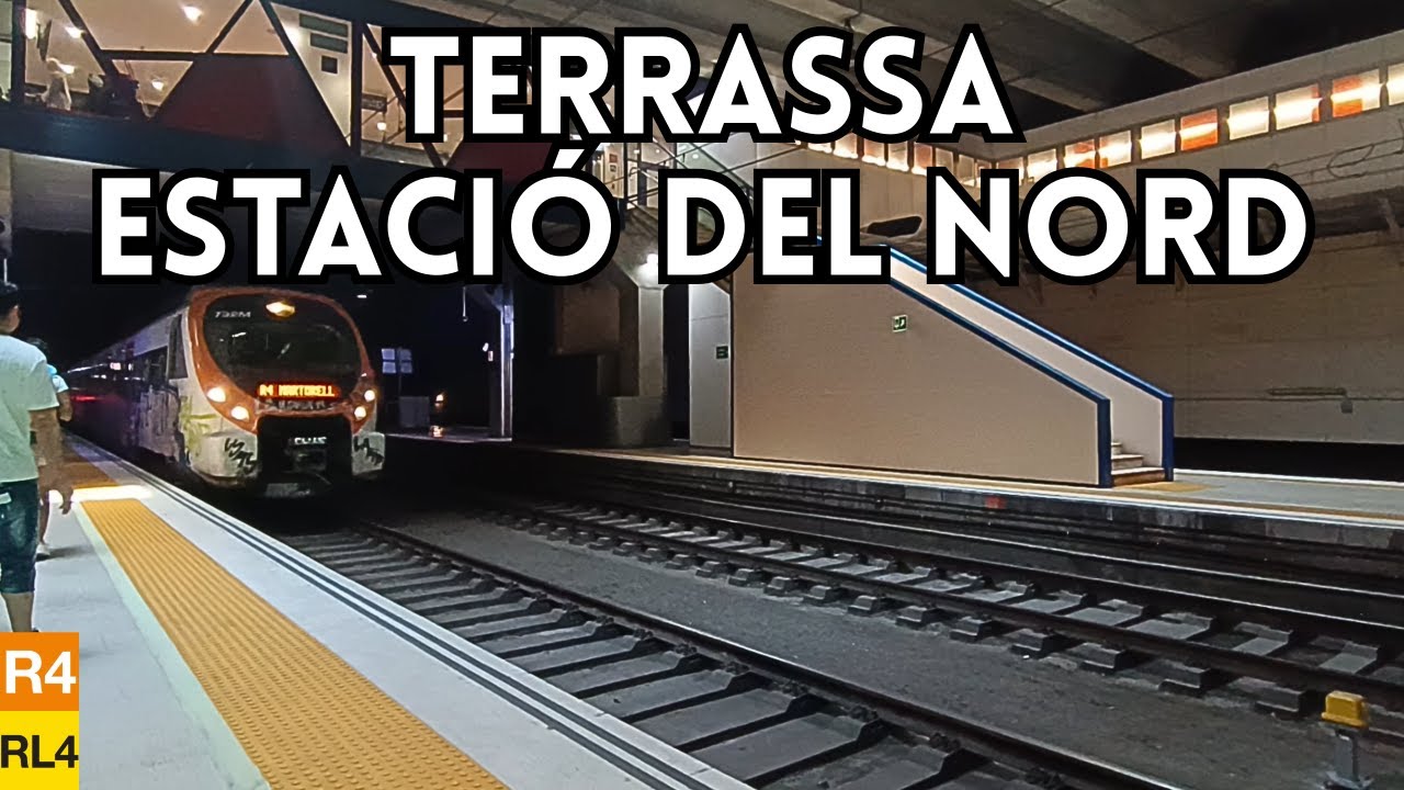 RODALIES RENFE TERRASSA ESTACIÓ DEL NORD Líneas R4 y RL4