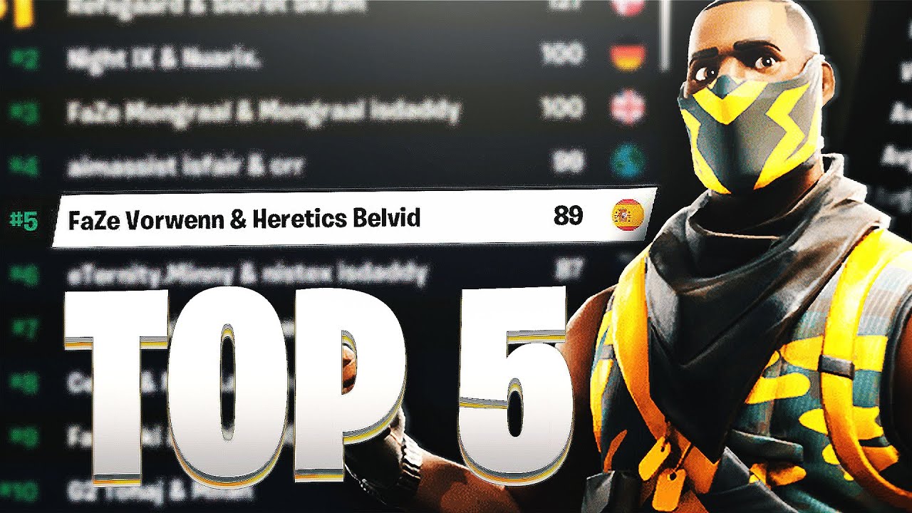 TOP 5 DE EUROPA EN TORNEO DE DUOS con Vorwenn ( WIN )