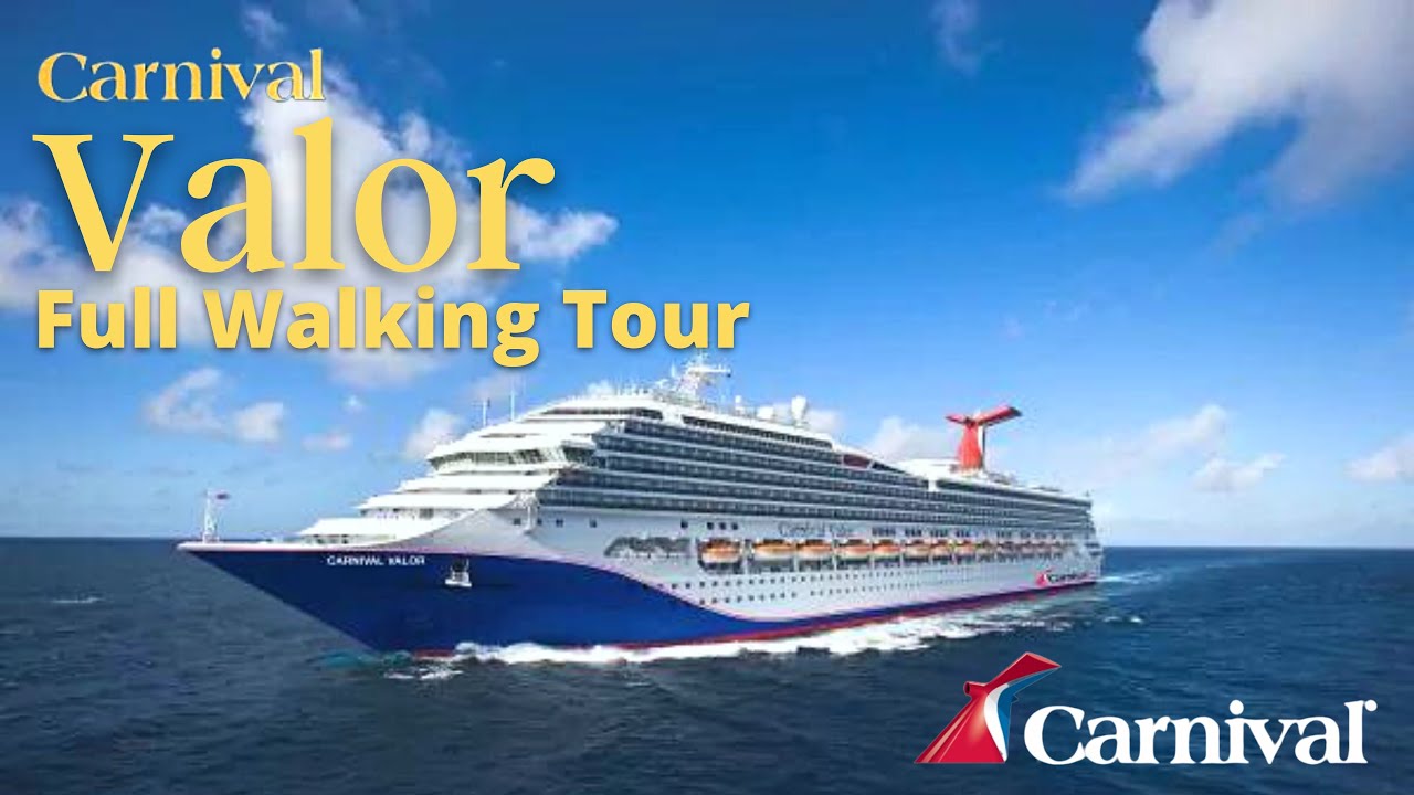 Полный обзор и экскурсия по круизному лайнеру Carnival Valor 2026 года (популярный круизный лайне...