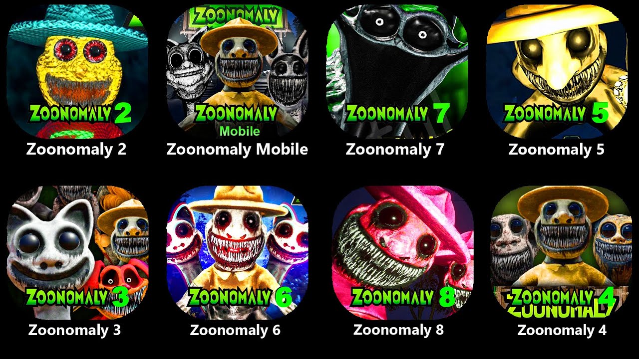 Zoonomaly Official Full Gameplay - Zoonomaly 2 to 8 Fanmade.Zoonomaly Mobile 2-3-4 Full Gameplay...