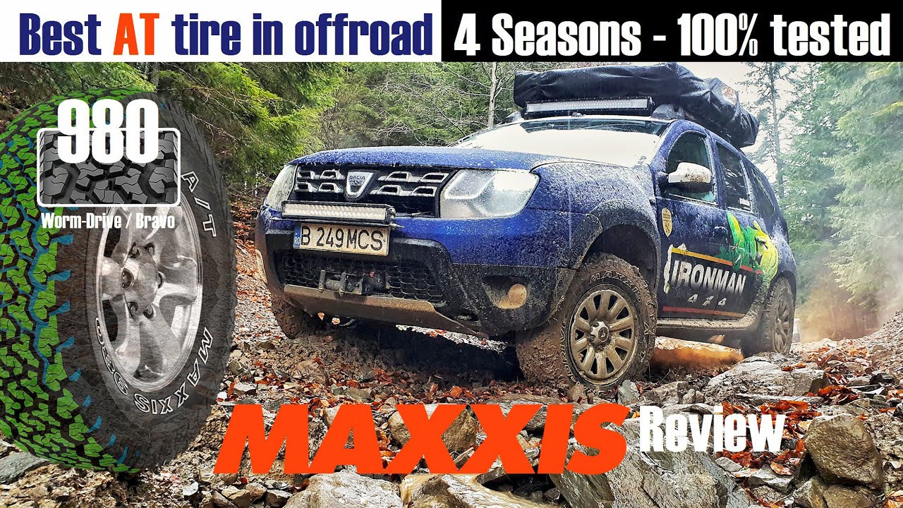 Best Offroad AT tire in 2021 - Maxxis AT980 Bravo & Worm-Drive E