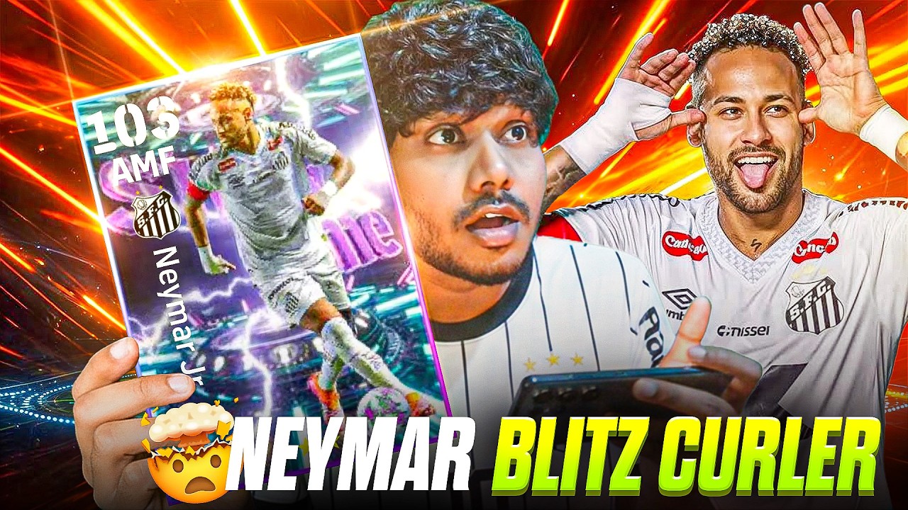 Blitz Curler NEYMAR CARD IS BROKEN 🔥 🤯 BEST FREE CARD EVER In eFootball?