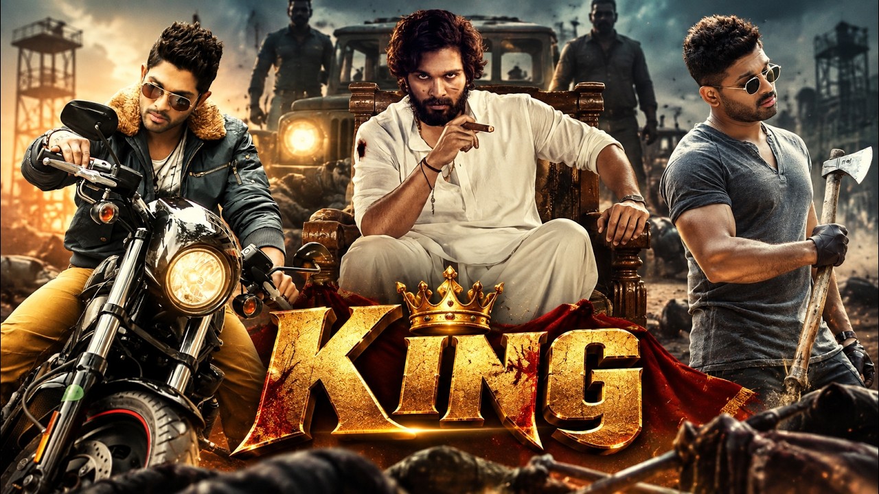 Allu Arjun New South Movie 2026 | King | Latest Released South Indian Movies 2026