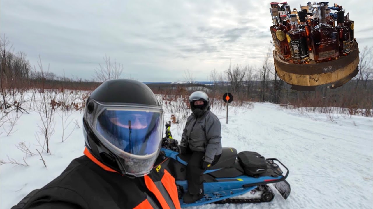 Indian River to Walloon Village Snowmobiling and Bourbon Hunt 