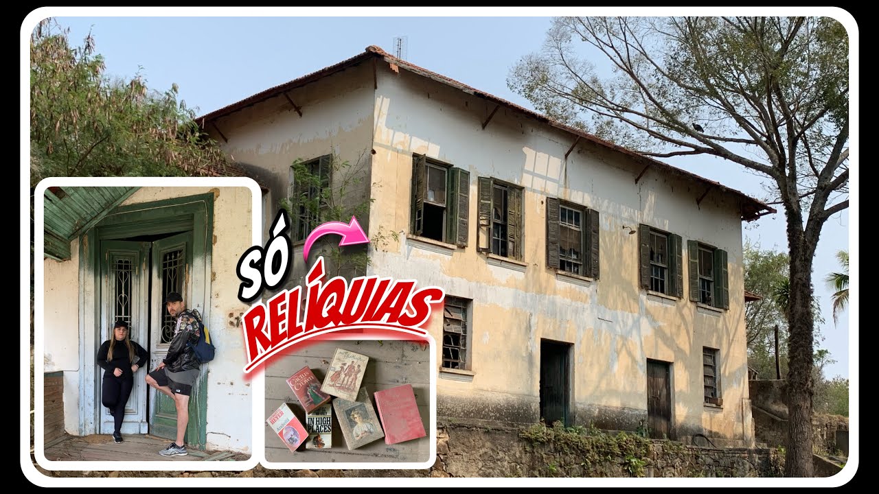 FAMÍLIA ABANDONA FAZENDA DAS RELÍQUIAS COM  MÓVEIS CENTENÁRIOS
