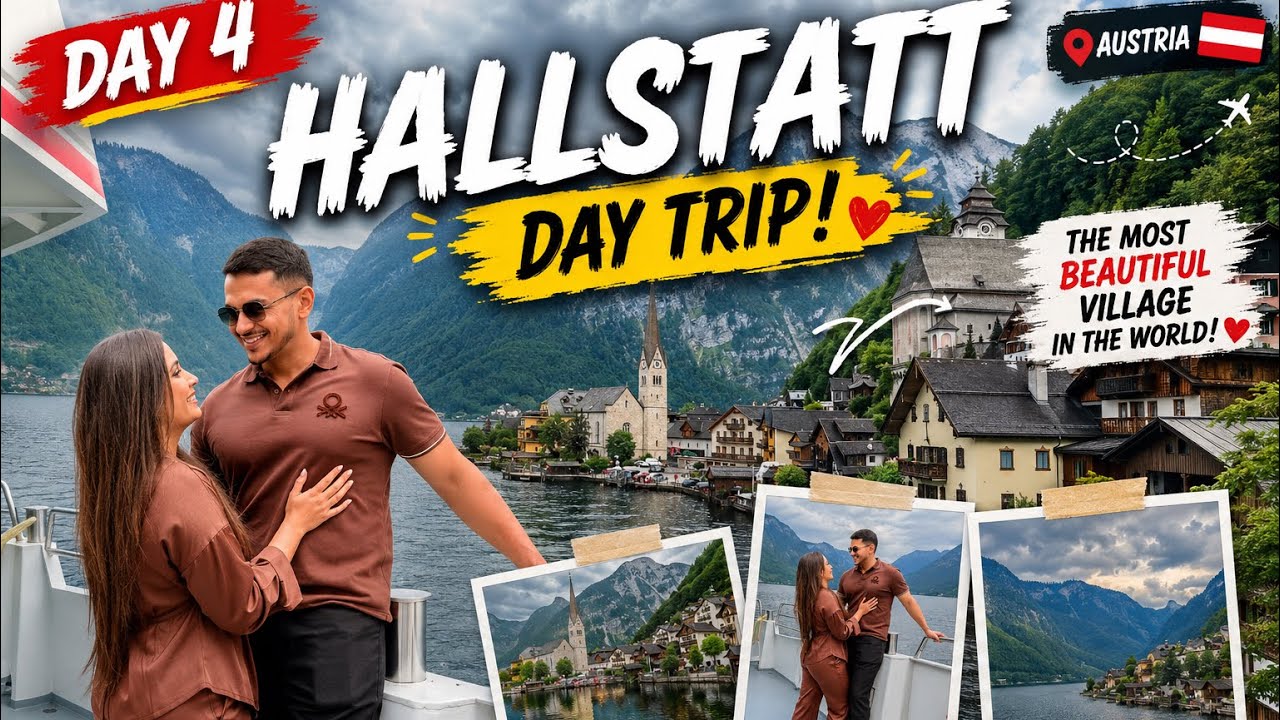 Hallstatt, Austria 🇦🇹 | World&rsquo;s Most Beautiful Village? 😍 | Salzburg Day Trip | Europe Vlog Day 4