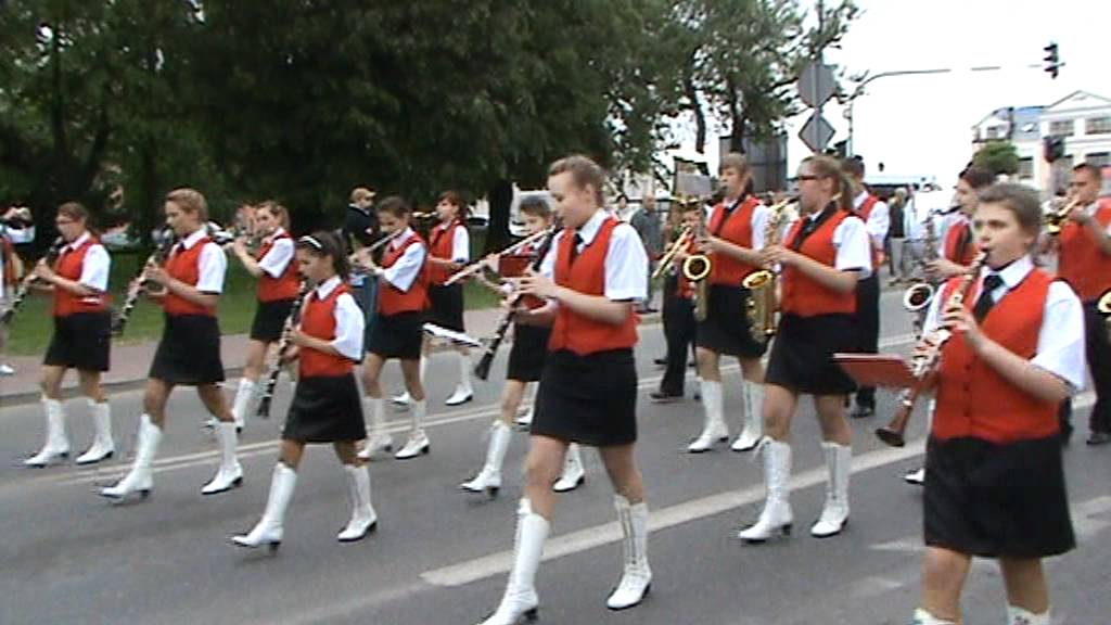 Gra w marszu Orkiestra Dęta OSP Goleszyn. Sochaczew 2012