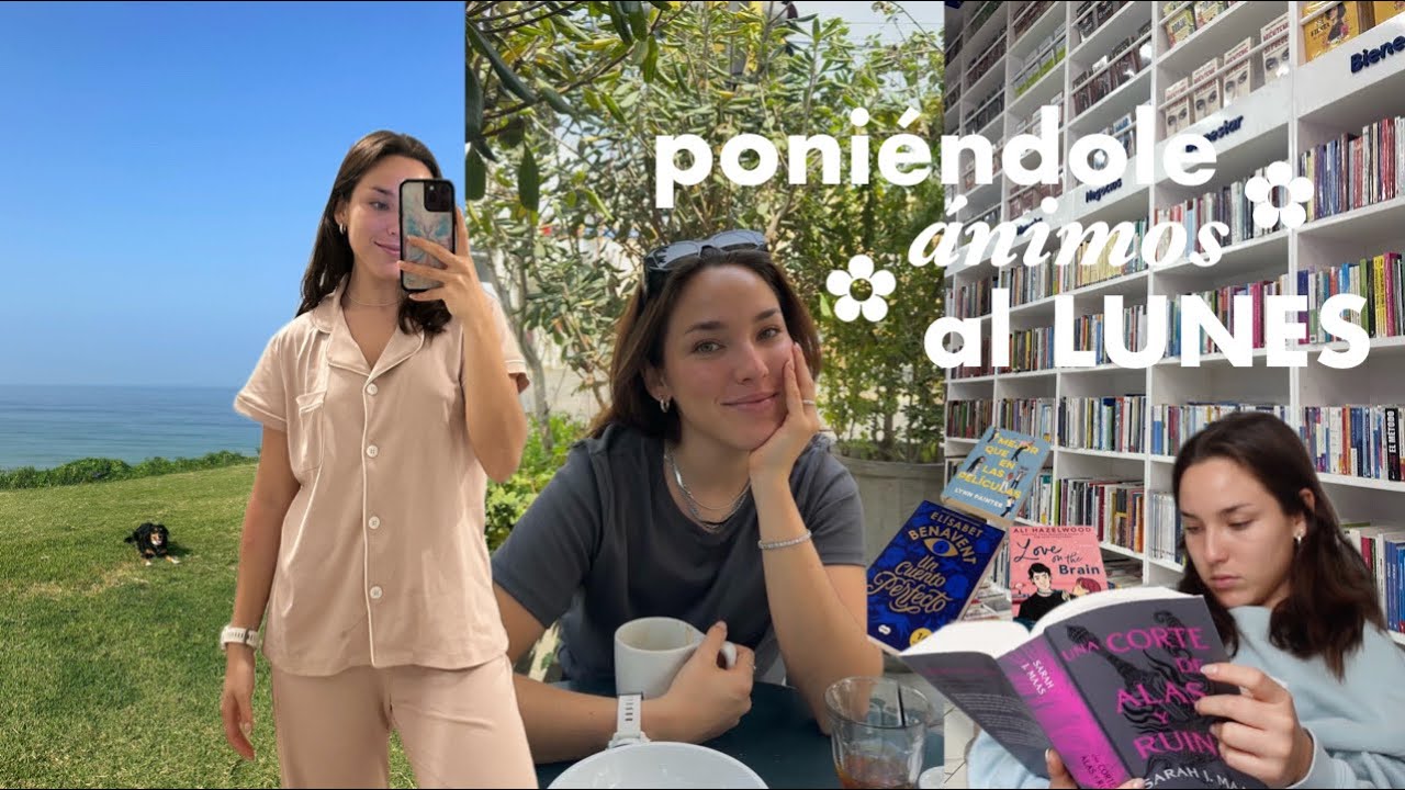 mejorando los inicios de semana | haul de libros, journaling, running, picnic & más