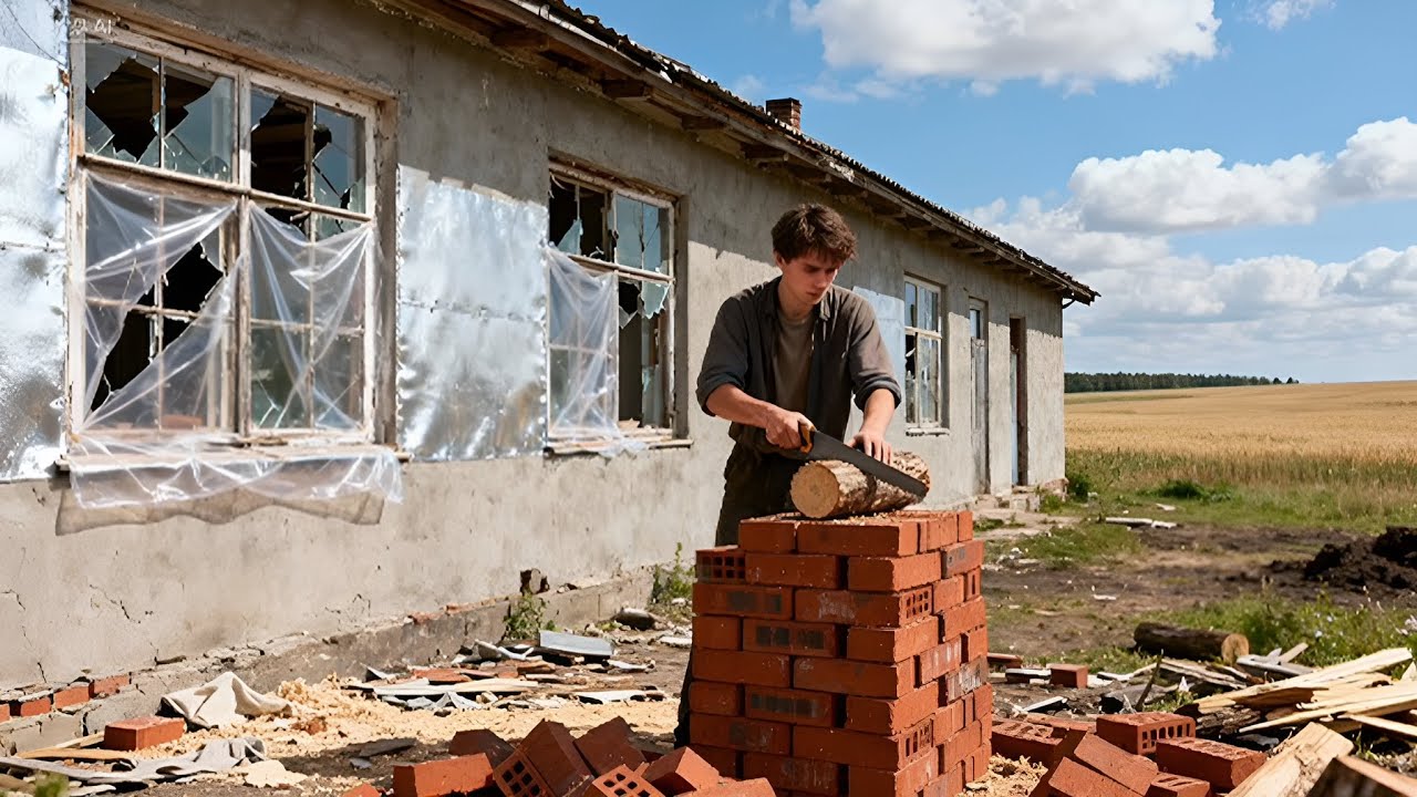 Regresó del Extranjero y Usó sus Ahorros para Construir una Casa Moderna para sus Padres