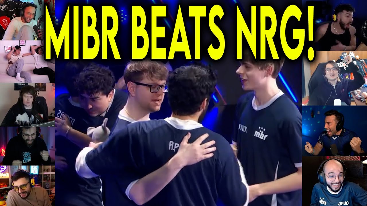 Valorant Streamers Reacts To MIBR Beating NRG After An Insane Match In VCT
