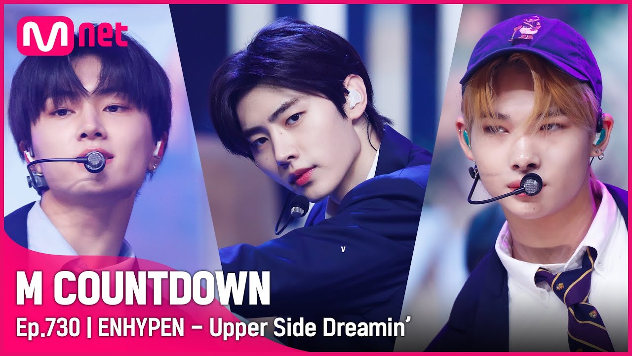 [ENHYPEN - Upper Side Dreamin'] KPOP TV Show | #엠카운트다운 EP.730 | Mnet 211028 방송